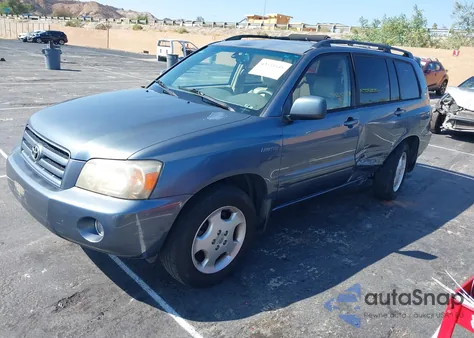 2006 Toyota Highlander Limited V6 z USA, uszkodzony, nr VIN JTEDP21A760094687
